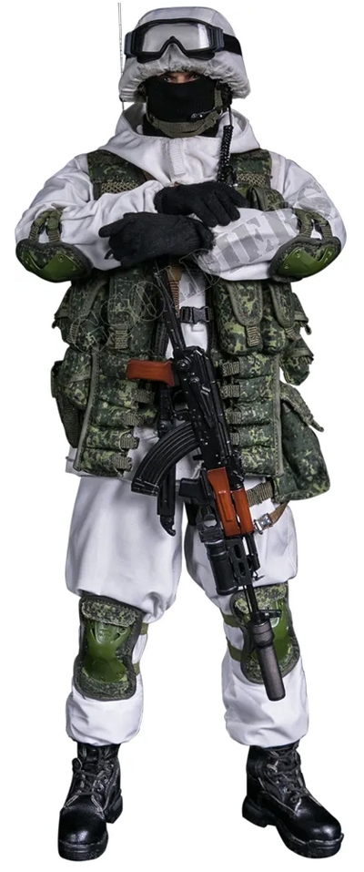 Российский боец морской пехоты, специальная версия (Федор Емельяненко) - Коллекционная ФИГУРКА 1/6 scale Aciton Figure RUSSIAN NAVAL INFANTRY (SPECIAL EDITION) (78070S) - DAMTOYS