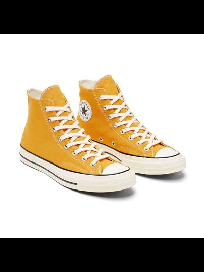 Желтые высокие кеды converse Chuck Taylor 70 High Top