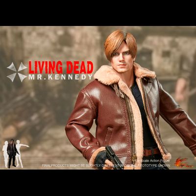 Леон С. Кеннеди (Resident Evil 4 Remake)  - Коллекционная ФИГУРКА 1/6 scale Mr.Kennedy complete set (FD014C) - Hot Heart