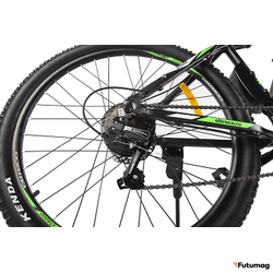 Велогибрид Eltreco XT 600 D сине-оранжевый