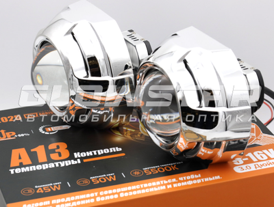 Aozoom A13 2025 с крепежными рамками, масками, шпильками, герметиком Hot Pro (набор для рефлекторных фар)