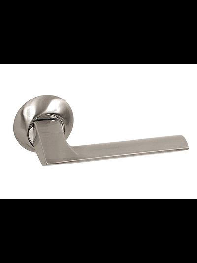 Ручка Archie для межкомнатной двери в цвете белый никель.