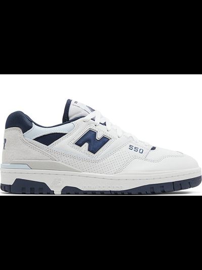 New Balance 550 White Quarry Blue
