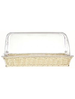 Крышка прозрачная к корзине 415х280 мм, пластик