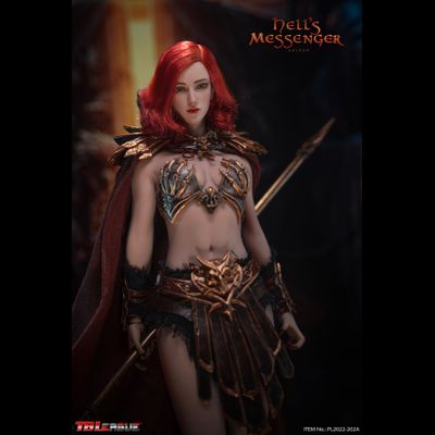 Адская вестница в золотом - КОЛЛЕКЦИОННАЯ ФИГУРКА 1/6 Hell's Messenger Golden (PL2022-202A) - TBLeague
