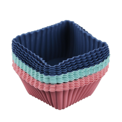 VETTA Набор форм силиконовых 16шт, квадратные, "Кекс"