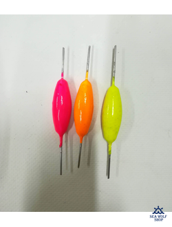 Грузило оливка с шестиком флюоресц. 30гр