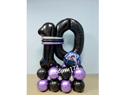 Набор из шаров "Леди в черном"