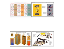 Плакаты ПРОФТЕХ "Элементы и устройства в электротехнике" (22 пл, винил, 70х100)
