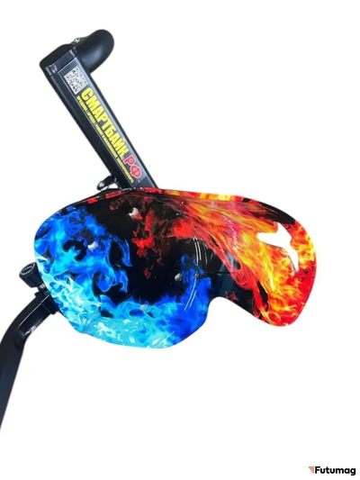 Электроскутер Дрифт Карт KUGOO KIRIN огонь и лед