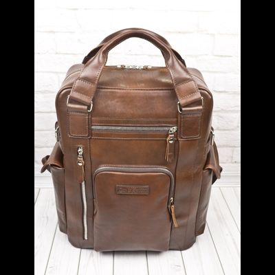 Кожаный рюкзак Corruda Premium brown (арт. 3092-53)