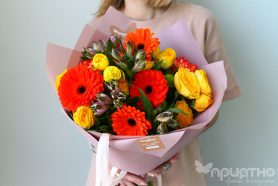Букет цветов № 491