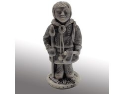 Охотник с копьем и топором маленький.ОПТ