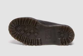 Dr Martens 1461 Leather Heart Platform Shoes