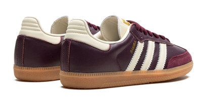 Кроссовки Adidas Samba OG Maroon Gold Metallic