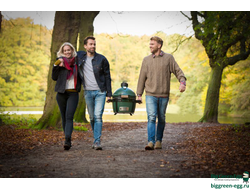 Гриль керамический BIG GREEN EGG MiniMax, 119650