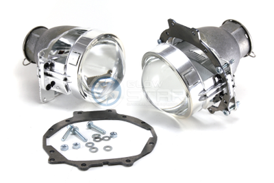 Комплект Hella R моно H7 с рамками для замены штатных ксеноновых / галогенных линз автомобиля Suzuki Grand Vitara (2005 - 2015)