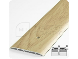 Порог одноуровневый Лука ПС 07-1.2700.R148 Дуб петровский