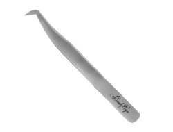 Пинцет "Сапожок округлый" сатин Beauty eyes