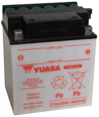 Аккумулятор YUASA YB30CLB оригинальный BRP 278001882/278001763 BRP SEA-DOO