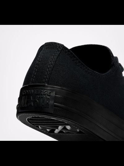 Кеды Converse All Star монохромные черные низкие
