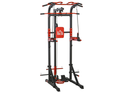 Стойка напольная турник-брусья-пресс DFC HOMEGYM HOMCOM