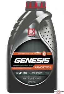 Лукойл GENESIS ARMORTECH  SAE 5W40 1л