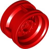 Wheel 30.4mm D. x 20mm with No Pin Holes and Reinforced Rim, Red (56145 / 4621948)