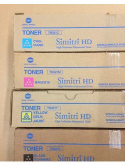 TN-321 M Тонер картридж малиновый для Konika Minolta C224, C264, C364