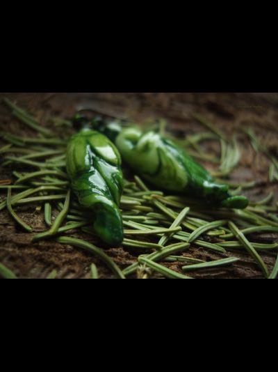 Комплект фарфоровых украшений "Лесная принцесса"