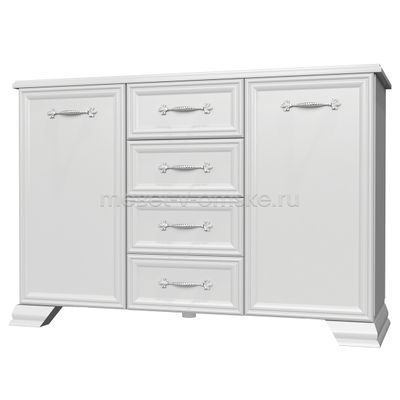 БЗ0018 Комод Грация с ящиками и дверками. Размер: 1300*900*448