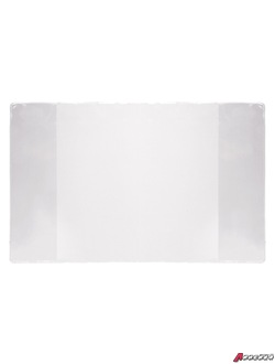 Обложка ПВХ для тетради и дневника ПИФАГОР, прозрачная, плотная, 100 мкм, 210×350 мм. 227479