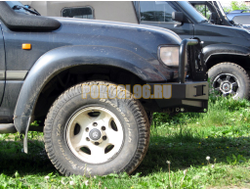 Передний силовой бампер серии Трофи на Toyota LC 80 1990-1997 (02.025.01)