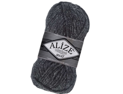 SuperLana Maxi (Alize) цвет № 800 антрацит