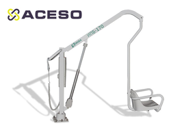 Подъемник для бассейна (с электроприводом LINAK и аккумулятором)