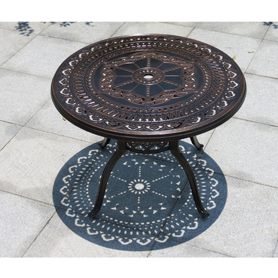 Стол садовый из литого алюминия Vienna 120