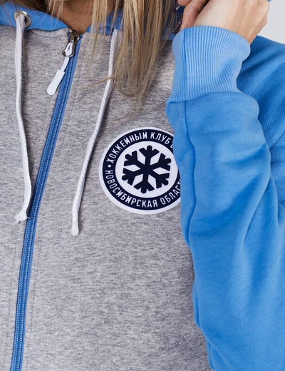 Толстовка женская ХК "СИБИРЬ" 020116