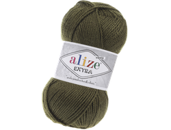 Extra (Alize) пряжа цвет № 29 хаки
