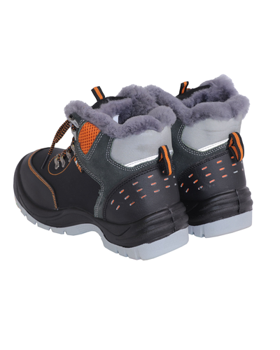 Ботинки АКТИВ, кожа, нат. мех, ПУ-ТПУ