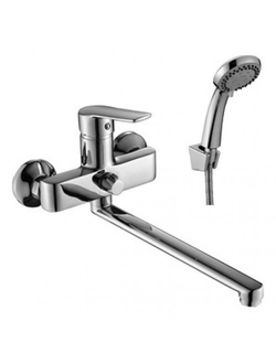 Смеситель Decoroom одноручный универсальный с поворотным изливом 30 см., хром