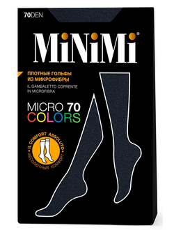 Гольфы женские MiNiMi Micro colors 70 den (1-а пара)