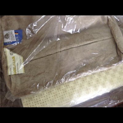 наволочка из чистой живой шерсти Верблюд Серебристый (К) - на контурную подушку 35х70 см