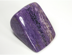 Чароит, полировка крупная, Россия, Якутия (Саха) (75*58*47 мм, 391 г) №35710