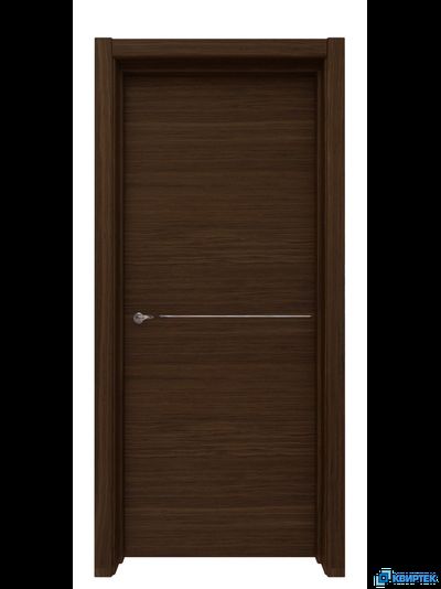 Межкомнатная глухая дверь с покрытием ПВХ Страйк 1 ДГ купить в Челябинске | КВИРТЕК