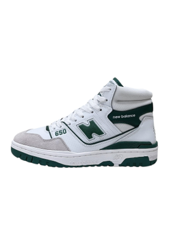 New Balance 650 White Green с мехом
