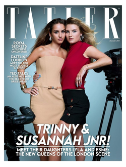 Tatler British Magazine December 2024 Lyla Elichaoff, Esme Bertelsen Cover, Intpressshop