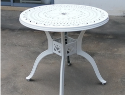 Кофейный стол из литого алюминия Vienna 80 см