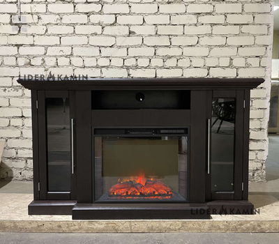 камин Элтон LUX BL с очагом Sparta 25.5 LED