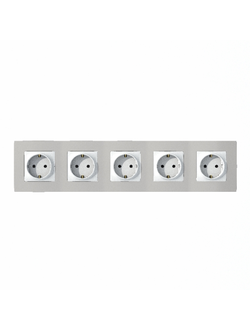 розетки Legrand Etika блок розеток 3