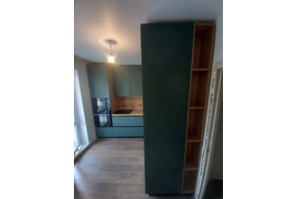 Кухня зеленая